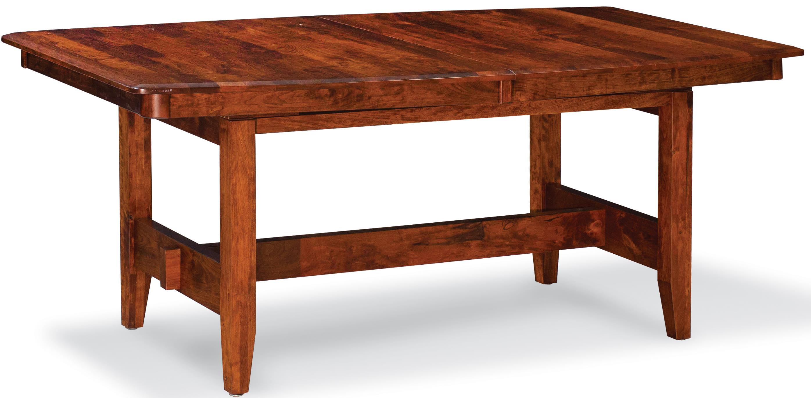 Amish discount trestle table